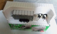 remorque betaillere  metal  - 1969- 1:50  siku en boite