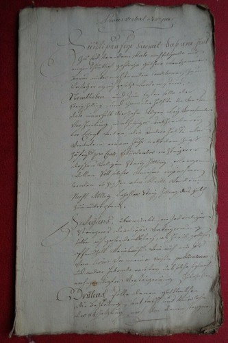 1767 manuscrit alsace vosges - 1767,