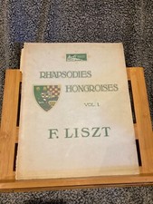 Franz Liszt Rhapsodies Hongroises volume 1 partition piano ed. Ashdown