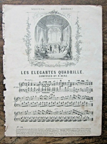 Bouquet musical quadrille les - bouquet,