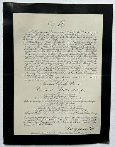 Comte faverney perrinelle - comte,