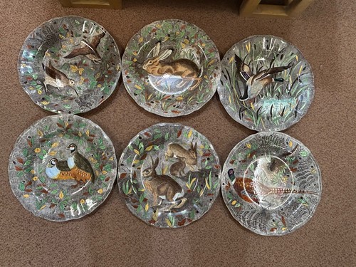 Rare assiettes creuses gien - assiettes,