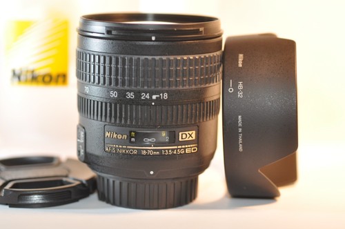 Nikon nikkor 18 70mm g - dx,