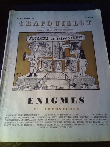 Crapouillot énigmes et - .,
