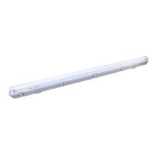 Réglette étanche Pc+Abs Ip65 18W 120 cm avec tube led plastique Pf 0,9
