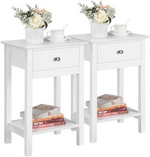 Tables de Chevet Blanc Bois