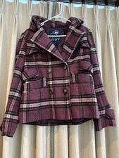 Green With Envy Plaid Peacoat