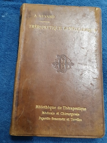 Therapeutique gynecologique - therapeutique,