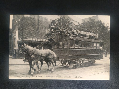 Carte postale paris tramway - carte,