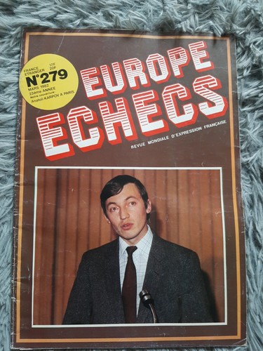 Europe echecs revue - europe, n°279