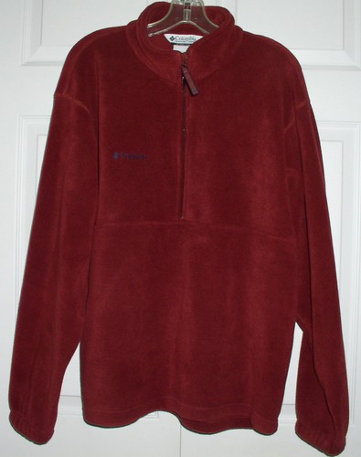 Columbia burgundy fleece - columbia,