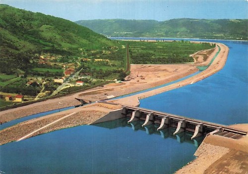 Saint vallier barrage a - saint,