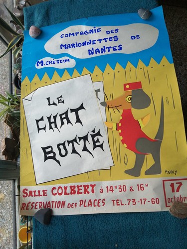 Affiche vintage spectacle