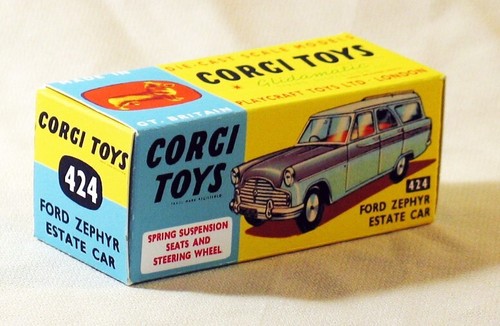 Corgi toys 424 ford - ford, zephyr