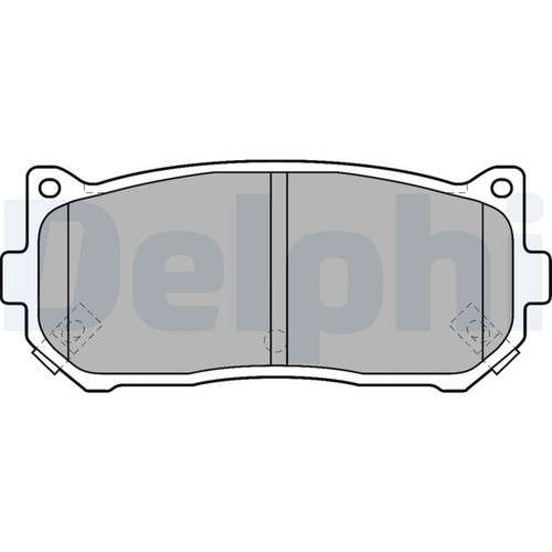Kit plaquettes frein - kit,