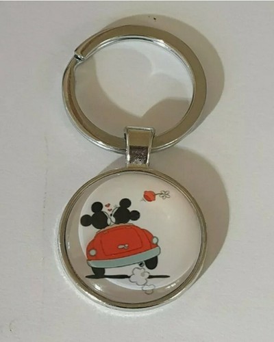 Porte clé minnie - minnie, car