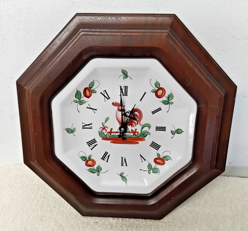 Ancienne horloge octogonale - horloge,