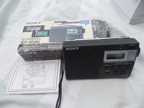 Sony icf m260 pll - sony,