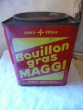 Boite publicitaire ancienne