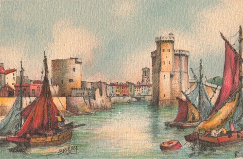 Cpa illustree charente - illustree,
