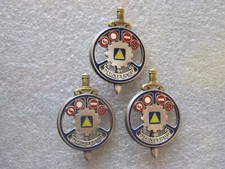 LOT DE 3 BREVETS MONITEURS IEC (Moniteur de Conduite Automobile) FRAC ETAT SUP