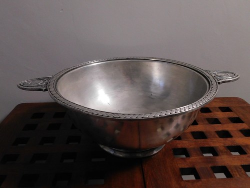 Grande soupiere metal argente - metal,