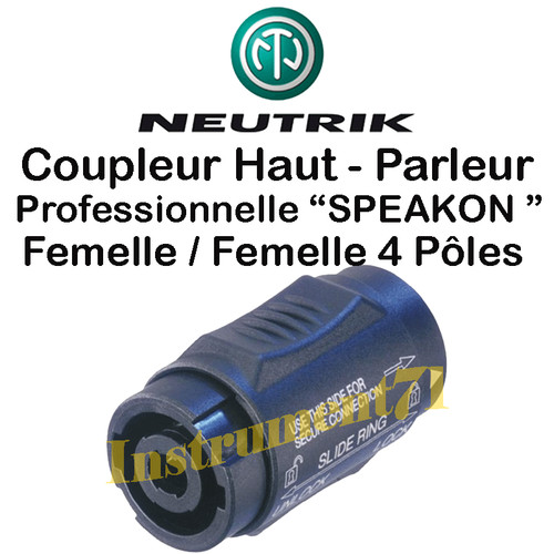 Neutrik coupleur cable haut - -,