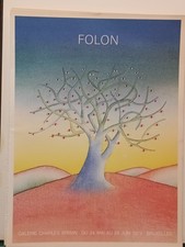 Reproduction affiche de Folon