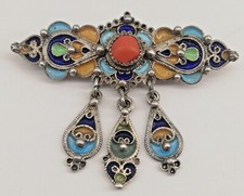 Ancienne Broche Berbère En