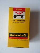 pellicule KODAK CX126-20 périmée decembre 1973 chargeur 126 appareil photo