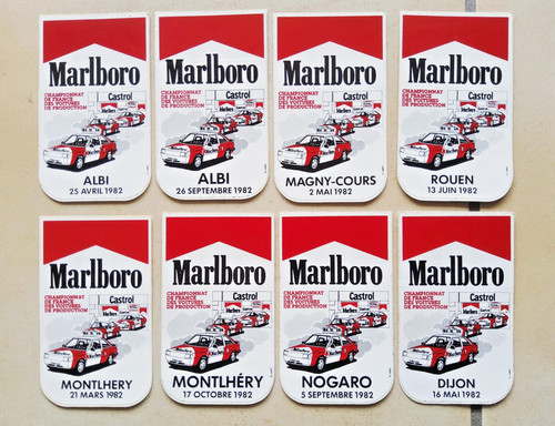 Sticker autocollant marlboro - autocollant,