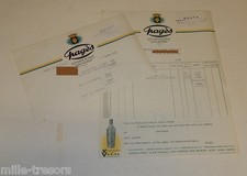 Ancienne FACTURE décembre 1956 : PAGES VERVEINE du VELAY La Liqueur digestive 