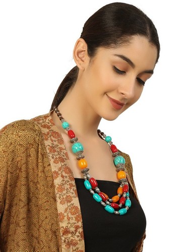 Collier vintage turquoise - vintage,