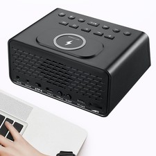 Radio Clock Speaker BT Digital