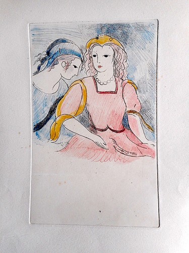 Gravure originale eau - gravure, forte
