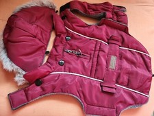 doudoune softy T28 Bordeau doublée polaire gris Doogy