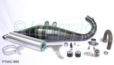 Silencieux Pot D'Échappement 70CC Accélération Jollymoto Piaggio Zip Sp 50 H2O