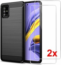 Coque noir pour samsung a71 - coque,
