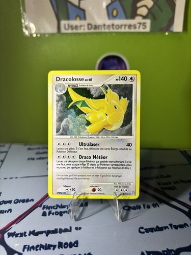 Carte pokémon dracolosse - dracolosse, holo