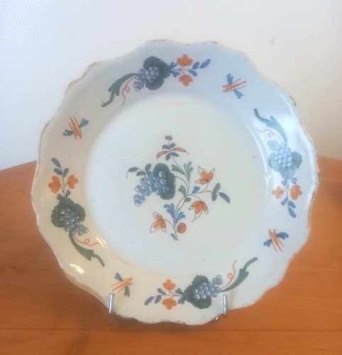 Assiette faïence nevers - en,