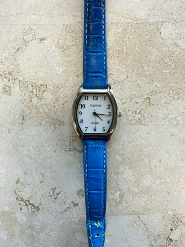 Montre vintage inotime bleu - vintage,