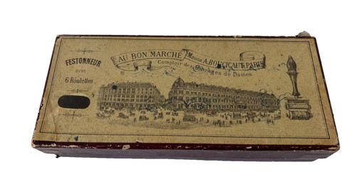 Ancien festonneur avec - ancien,