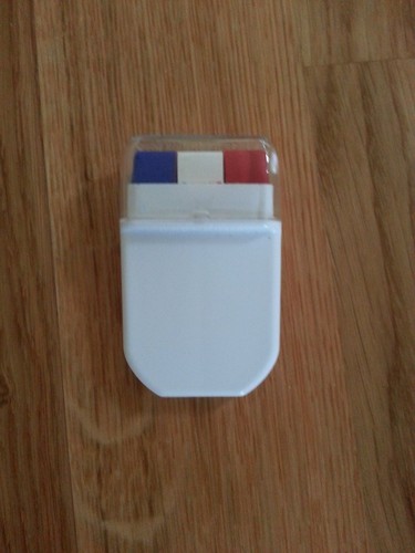 Fanbrush bleu blanc rouge