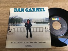 45 tours Dan GARREL Melancolic music baby / Funky night 1982 NM