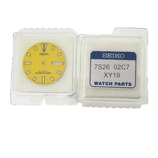Genuine Seiko SKXA35 Yellow
