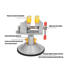 Étau à Ventouse Mini-étau Universel Pour Perceuse à Colonne Pour Bureau 360 FR