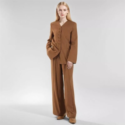 Tailleur marron veste - tailleur, À