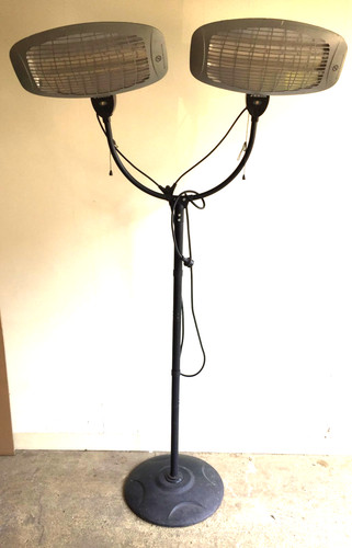 Parasol chauffant double - parasol,