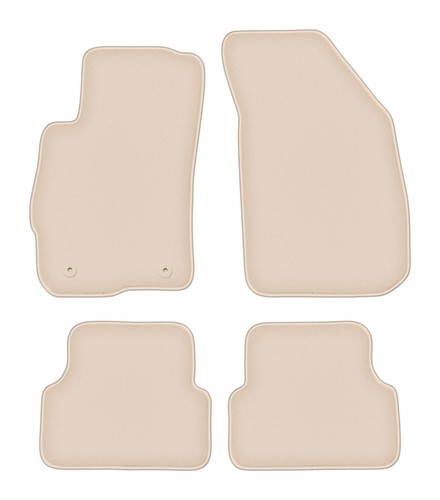 Tapis sol velours beige - tapis, en