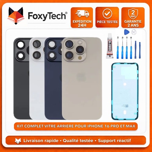 Kit vitre arrière pour iphone - kit,